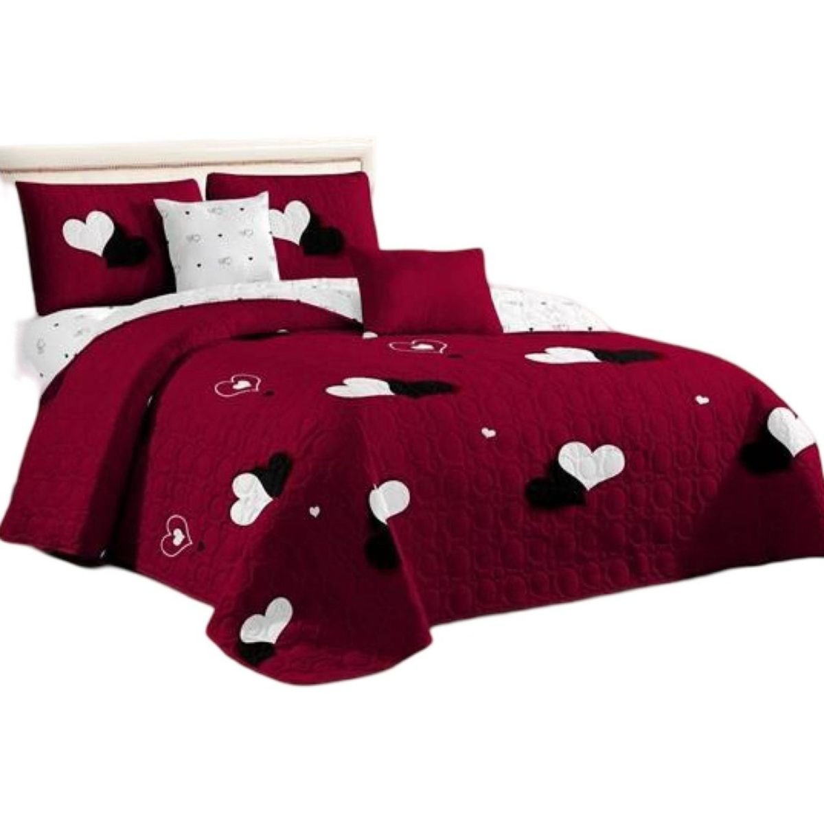 GENERICO - Cubrecama Quilt Plaza y Media Verano Fresco 11n16