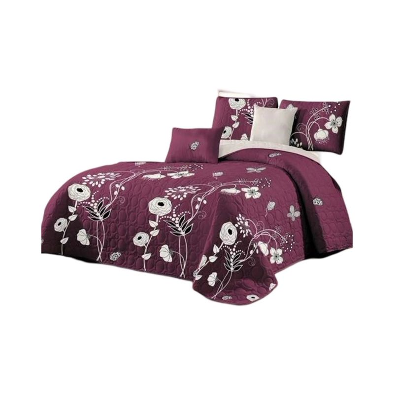 GENERICO - Cubrecama Quilt Plaza y Media Verano Fresco 11n01