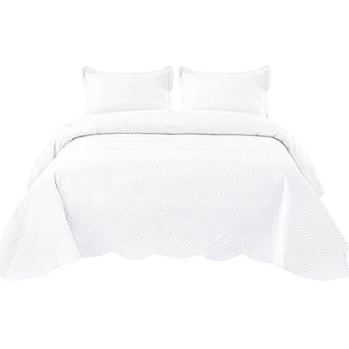 GENERICO - Cubrecama Quilt Plaza y Media Verano Unicolor 11n05