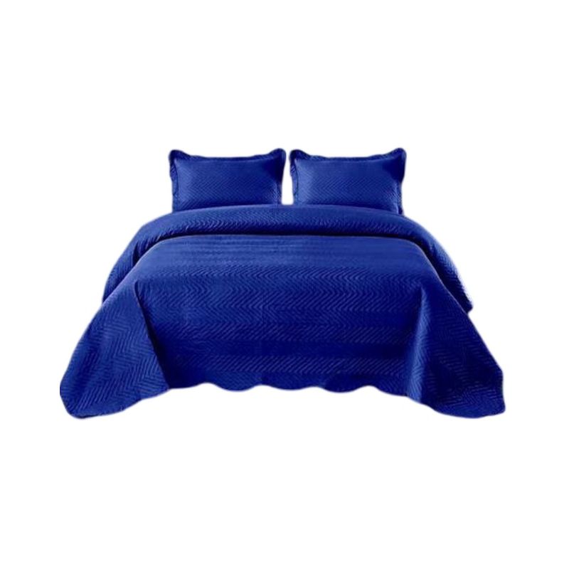 GENERICO - Cubrecama Quilt Plaza y Media Verano Unicolor 11n02