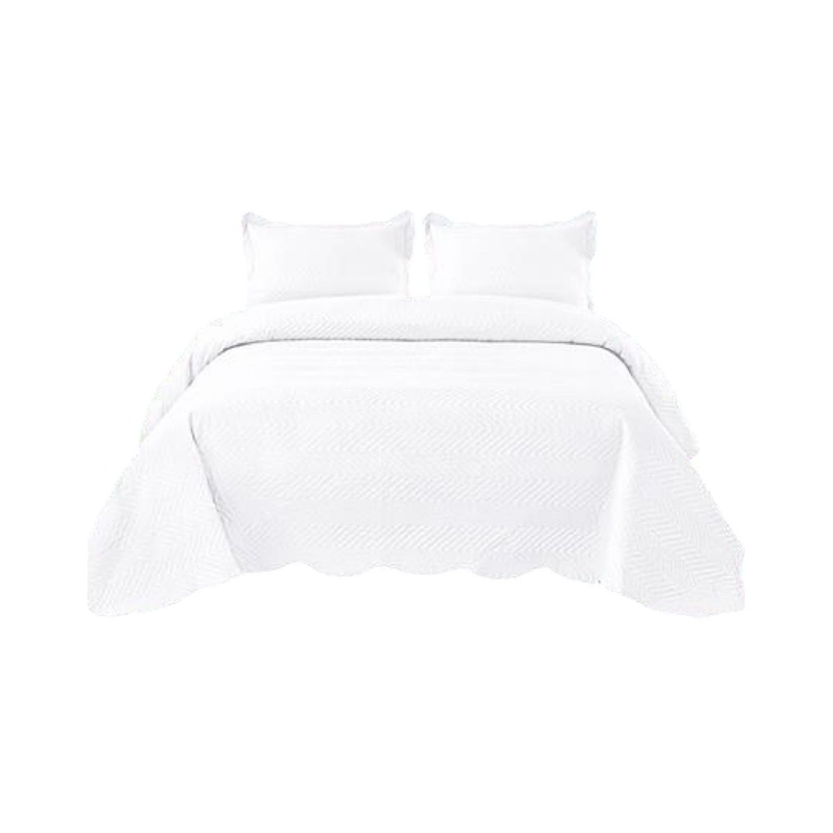 GENERICO - Quilt Verano Unicolor Plaza y Media Suave 11n05