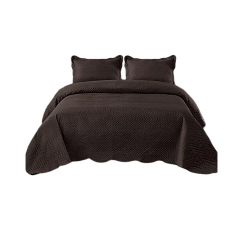 GENERICO - Quilt Verano Unicolor Plaza y Media Suave 11n01