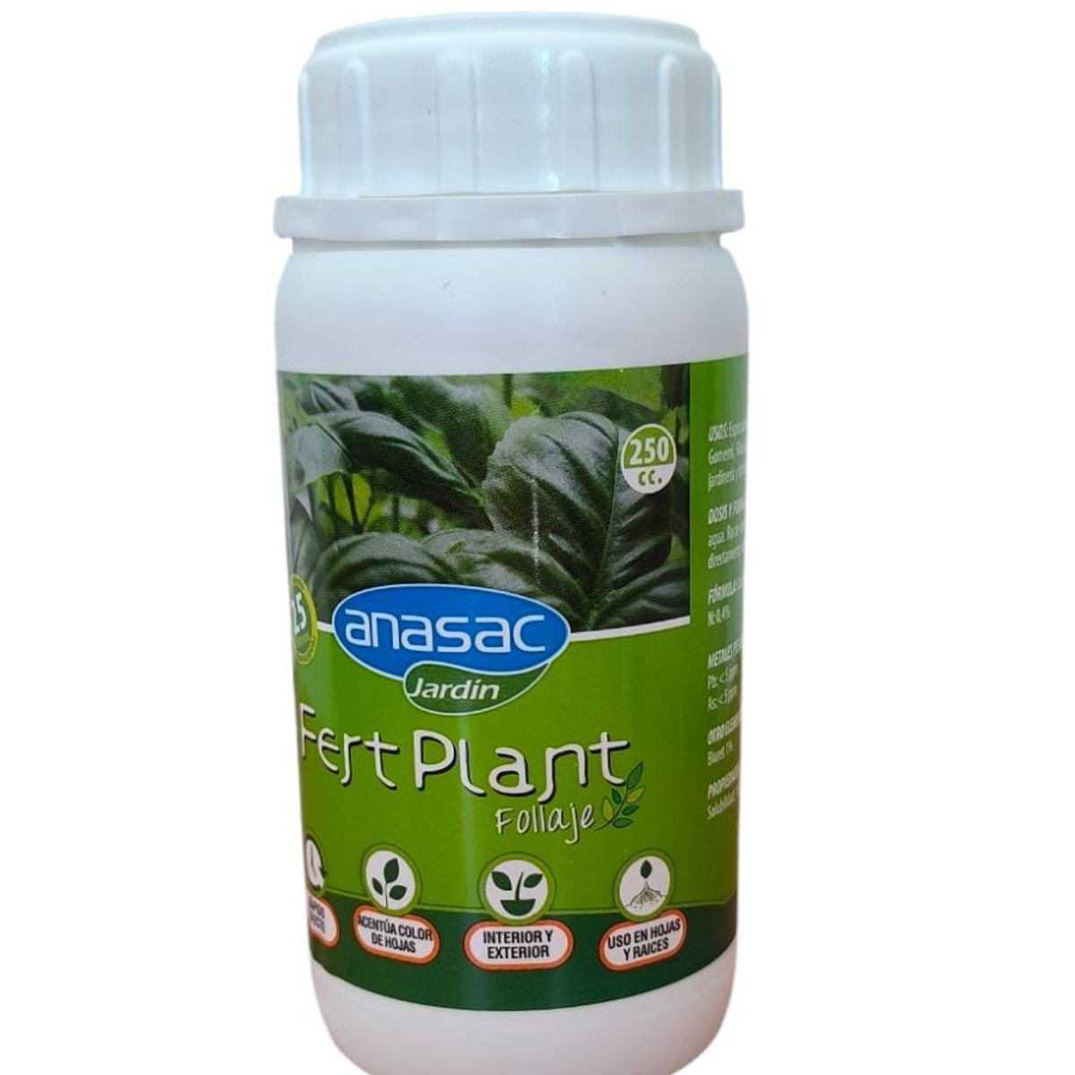 ANASAC - FERTILIZANTE FOLIAR LIQUIDO FOLLAJE