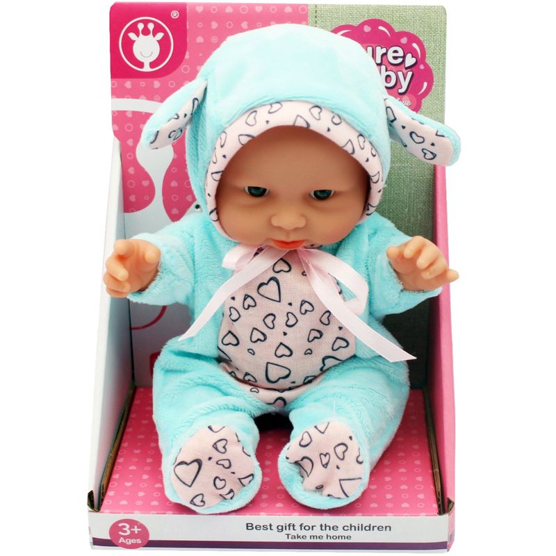 GENERICO - Muñeca Bebé 25cm Perfecta Para Jugar Y Acompañar - SC