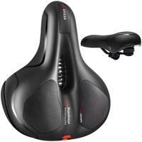 Sillin Bicicleta Antiprostático Cómodo Amplio Reflectante