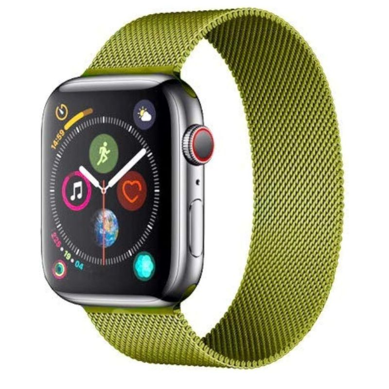 GENERICO - Correa Protectora De Metalica Para Apple Watch 38 - 40 - 41 MM