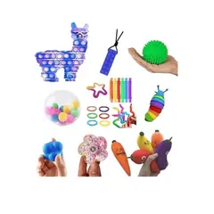 GENERICO - Set 9 Pcs Sensorial Calma Para Niños Autismo Tea - Tdah