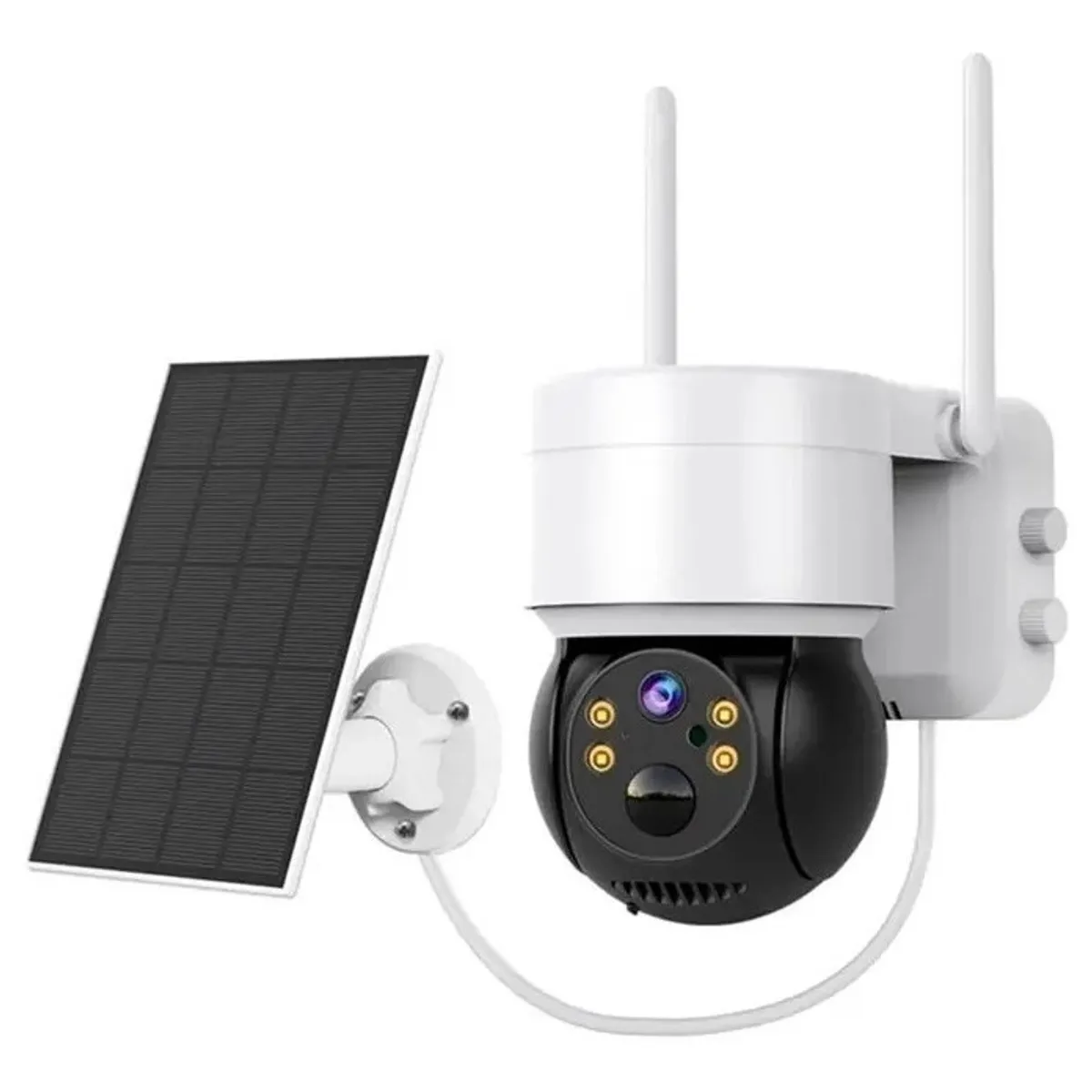 GENERICO - Camara Solar Ip Wifi Seguridad Exterior Hd 1080p Icsee