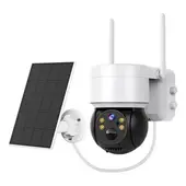 GENERICO - Camara Solar Inteligente Ip Wifi Icsee Exterior Hd 1080p