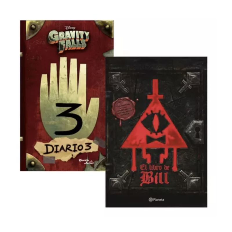 EDITORIAL PLANETA - Pack Libros Gravity Falls Diario 3 + Bill Original Español