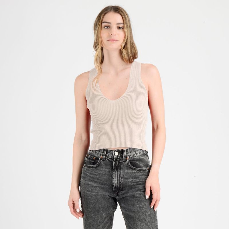 O'NEILL - POLERA SIN MANGAS CAMDEM BEIGE
