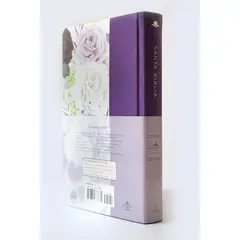 ORIGEN - Biblia RVR 1960 letra grande Tapa dura flores púrpura