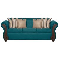 SOFA 3 CUERPOS MARSELLA TURQUESA