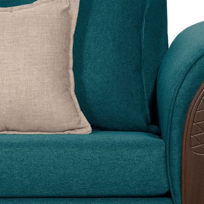 Imagen 2 del producto SOFA 3 CUERPOS MARSELLA TURQUESA