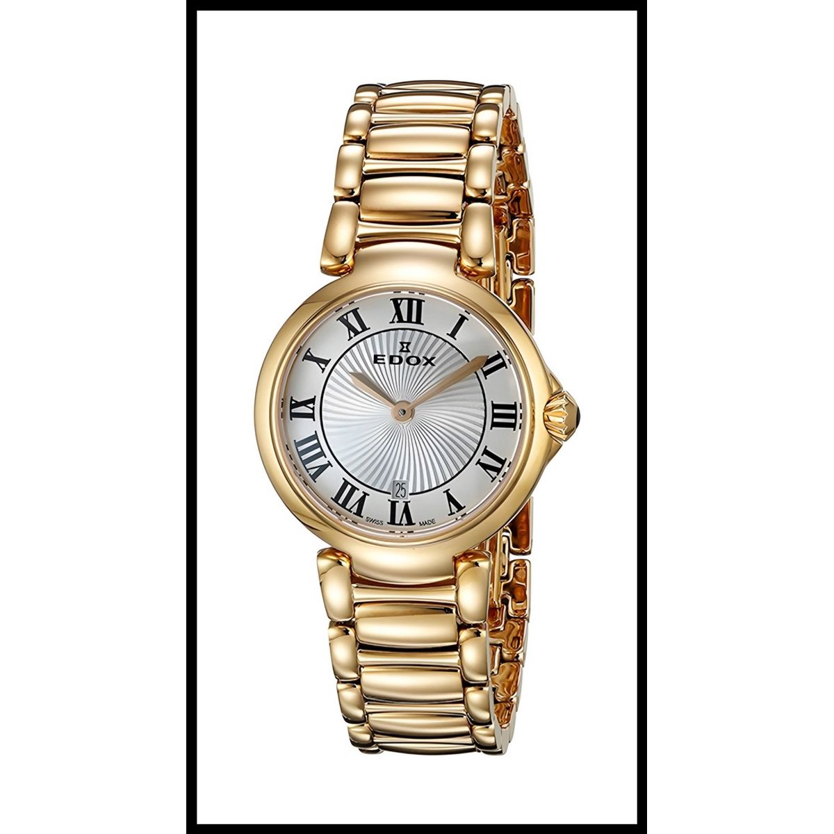 EDOX - Reloj Edox Roman Numeral Mujer
