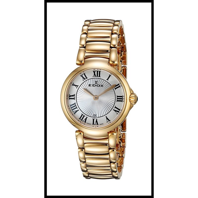 EDOX - Reloj Edox Roman Numeral Mujer