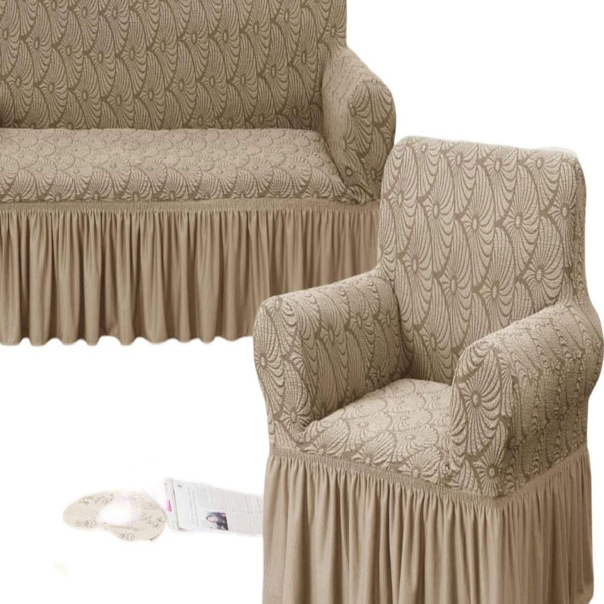 GENERICO - JUEGO DE FUNDAS TURKAS 3C MAS 2 DE 1 CUERPO D22