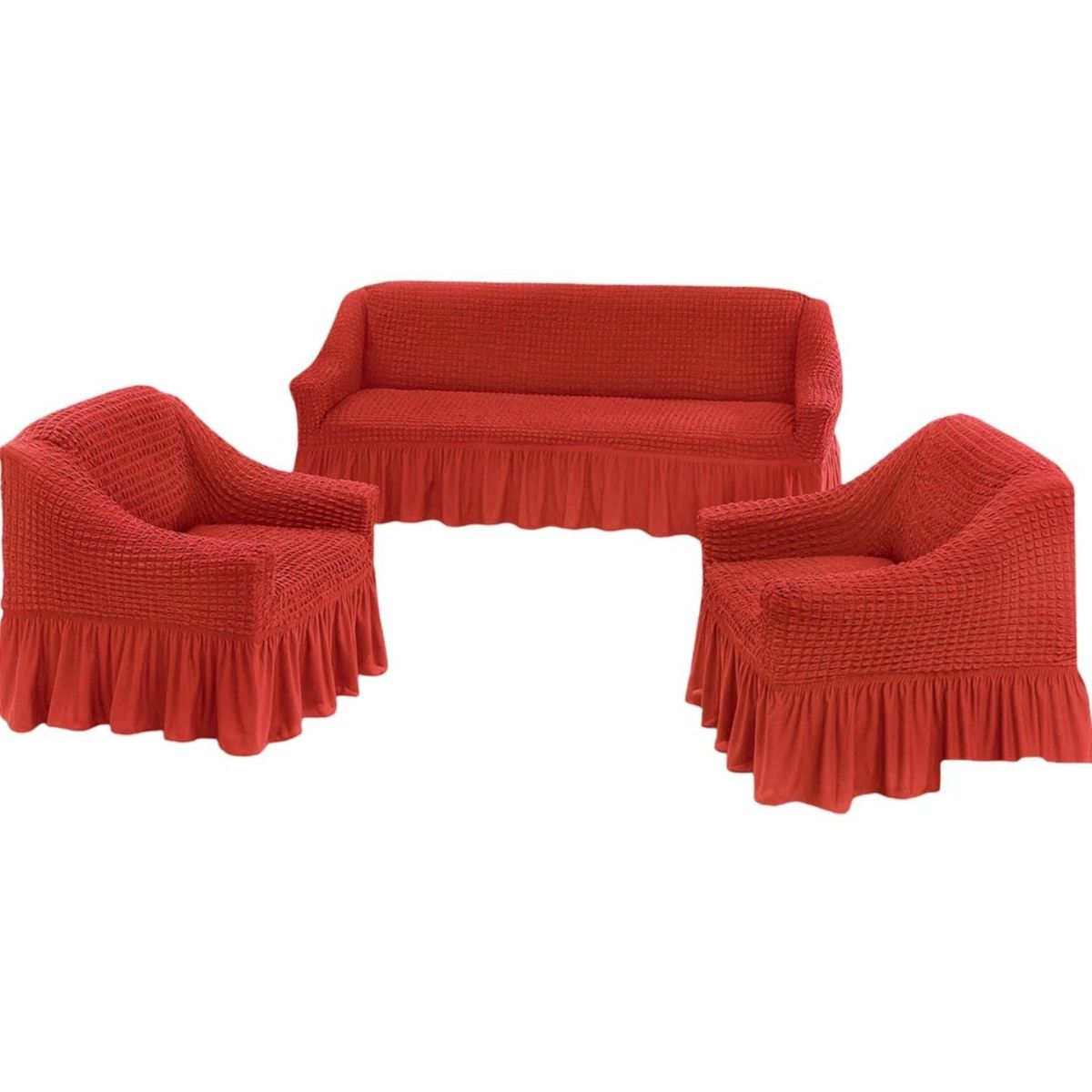 GENERICO - JUEGO DE FUNDAS TURKAS CUADRILLE 3+1+1 D58