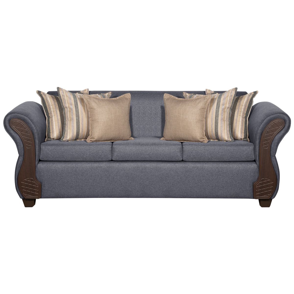 RUZAM MOBEL - SOFA 3 CUERPOS MARSELLA GRIS