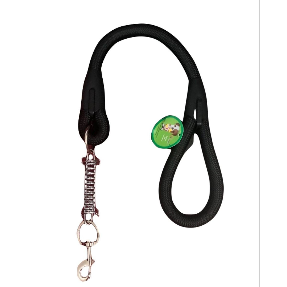 GENERICO - Correa para perro con amortiguación color negro