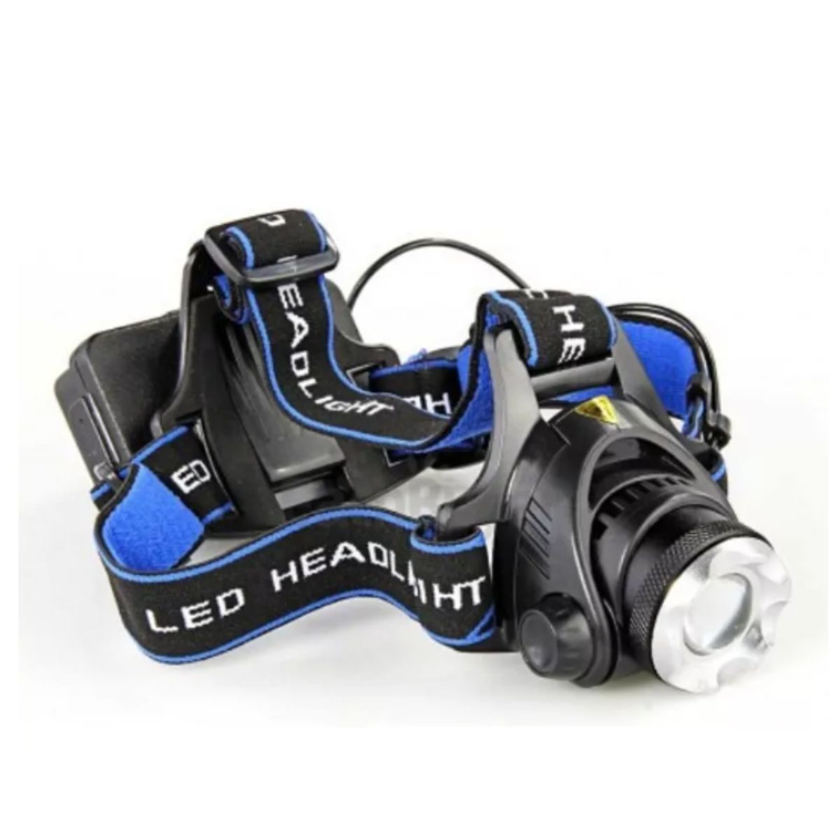 GENERICO - Linterna Frontal Led Cabeza Recargable 1600