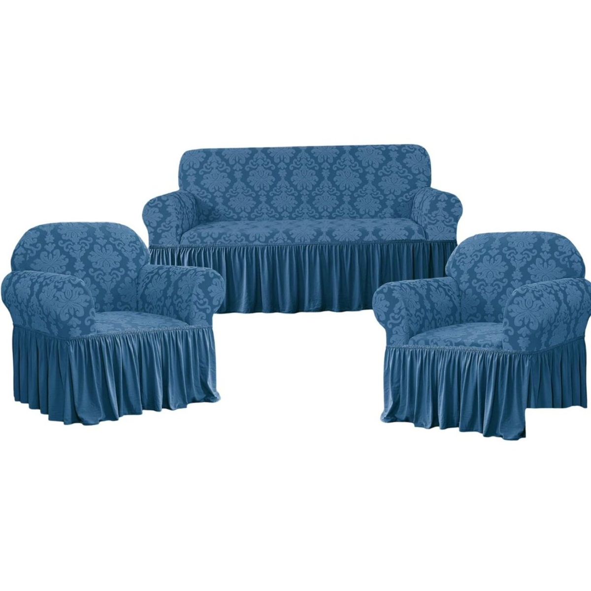 GENERICO - JUEGO DE FUNDAS TURKAS 3C MAS 2 DE 1 CUERPO D39