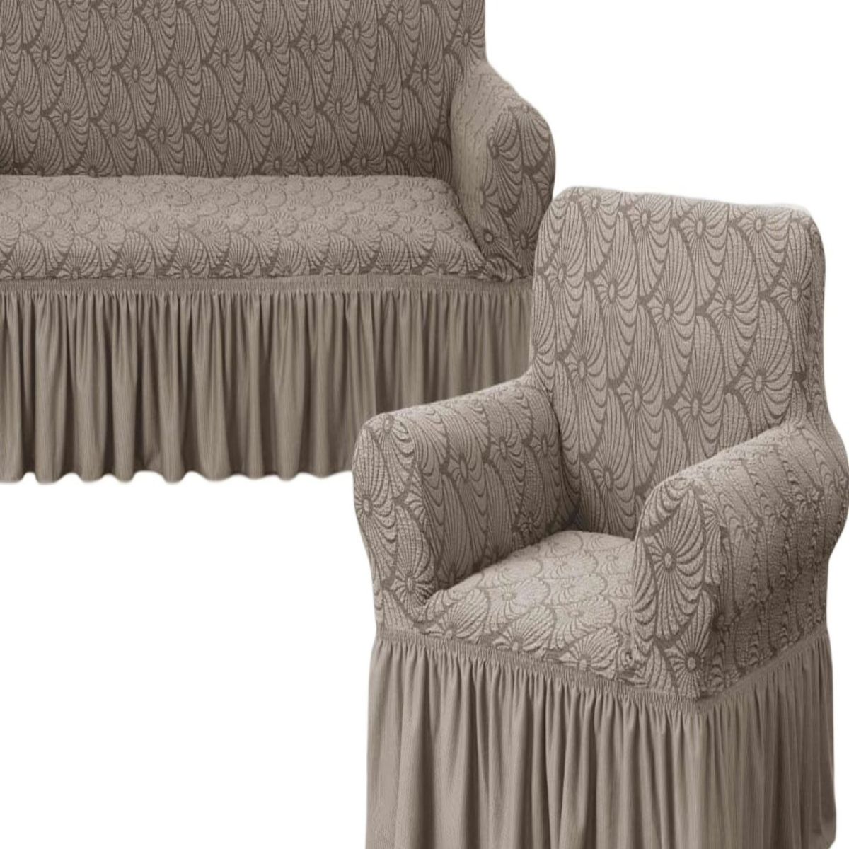 GENERICO - JUEGO DE FUNDAS TURKAS 3C MAS 2 DE 1 CUERPO D26