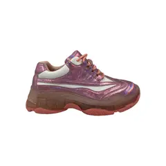 PAND G - Zapatilla Rosa Plataforma Mujer