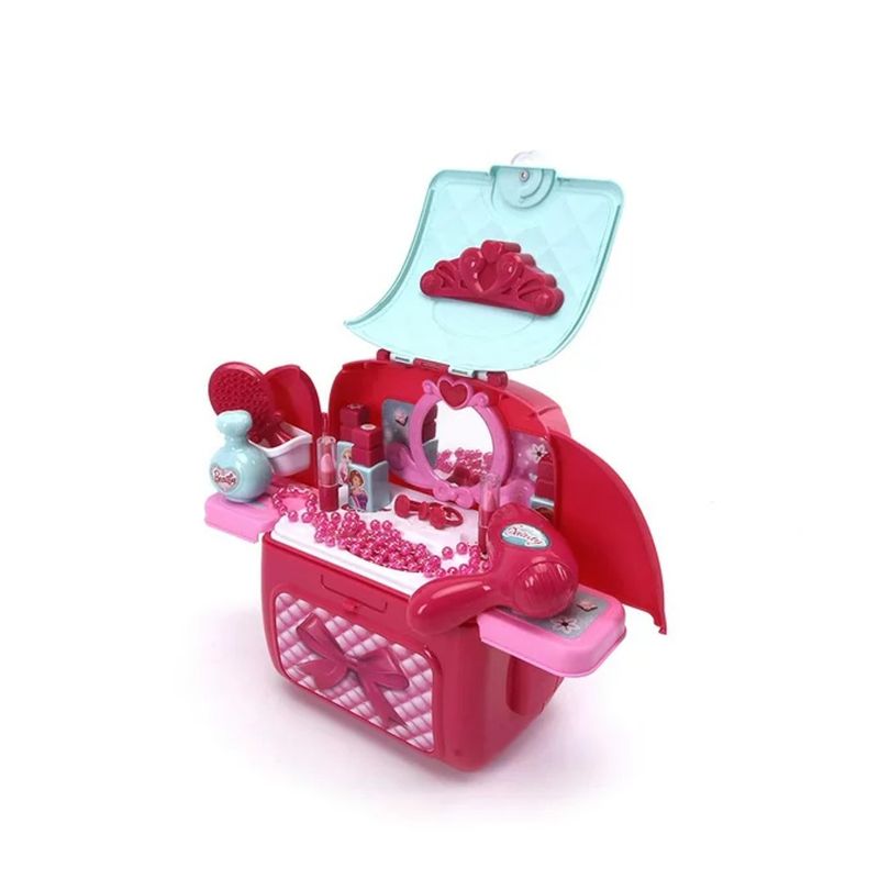 GENERICO - JUEGO MOCHILA CON ACCESORIOS DE BELLEZA PARA NIÑAS