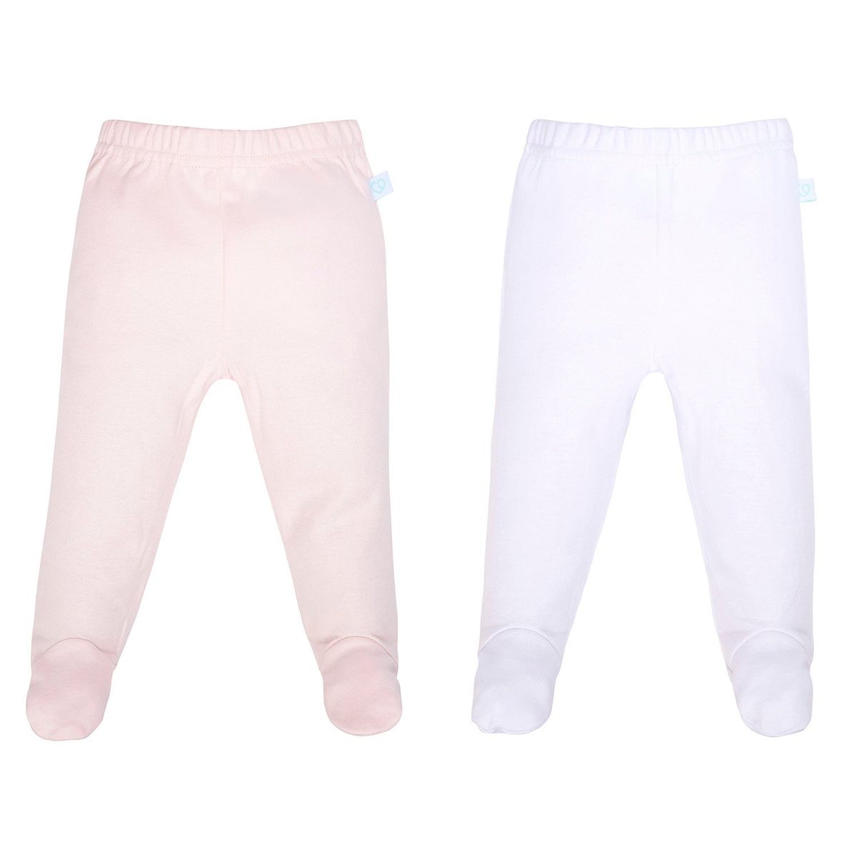 BAMBINO - Set 2 Pantys Blanco Estrellas Niño 6-9 Meses
