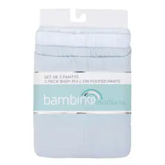 BAMBINO - Set 2 Pantys Blanco Flores Niña 6 - 9 Meses