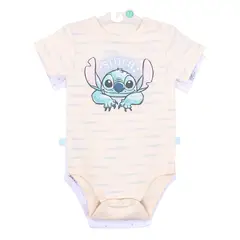 BAMBINO - Body X2 Unisex Stitch Body Manga Corta 6 - 9 Meses
