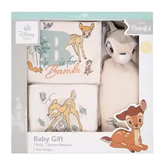 BAMBINO - Set 3 Piezas Baby Gift Beige Bambi Unisex 6 - 9 Meses