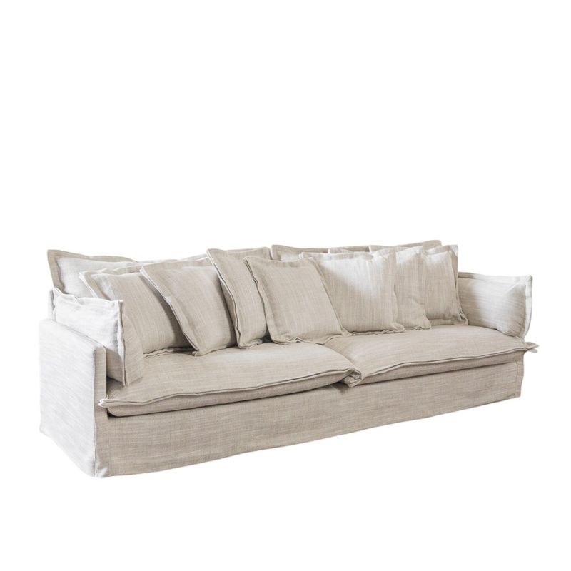 AMOBLE - Sofa Barry Beige Amoblé