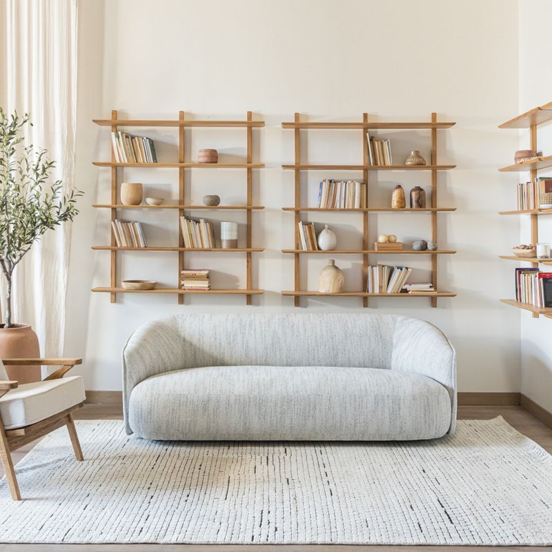 AMOBLE - Sofa Staton Gris Amoblé
