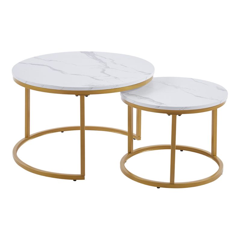 PANDALINO - Mesa Centro y Auxiliar Morgan - Diseño Moderno