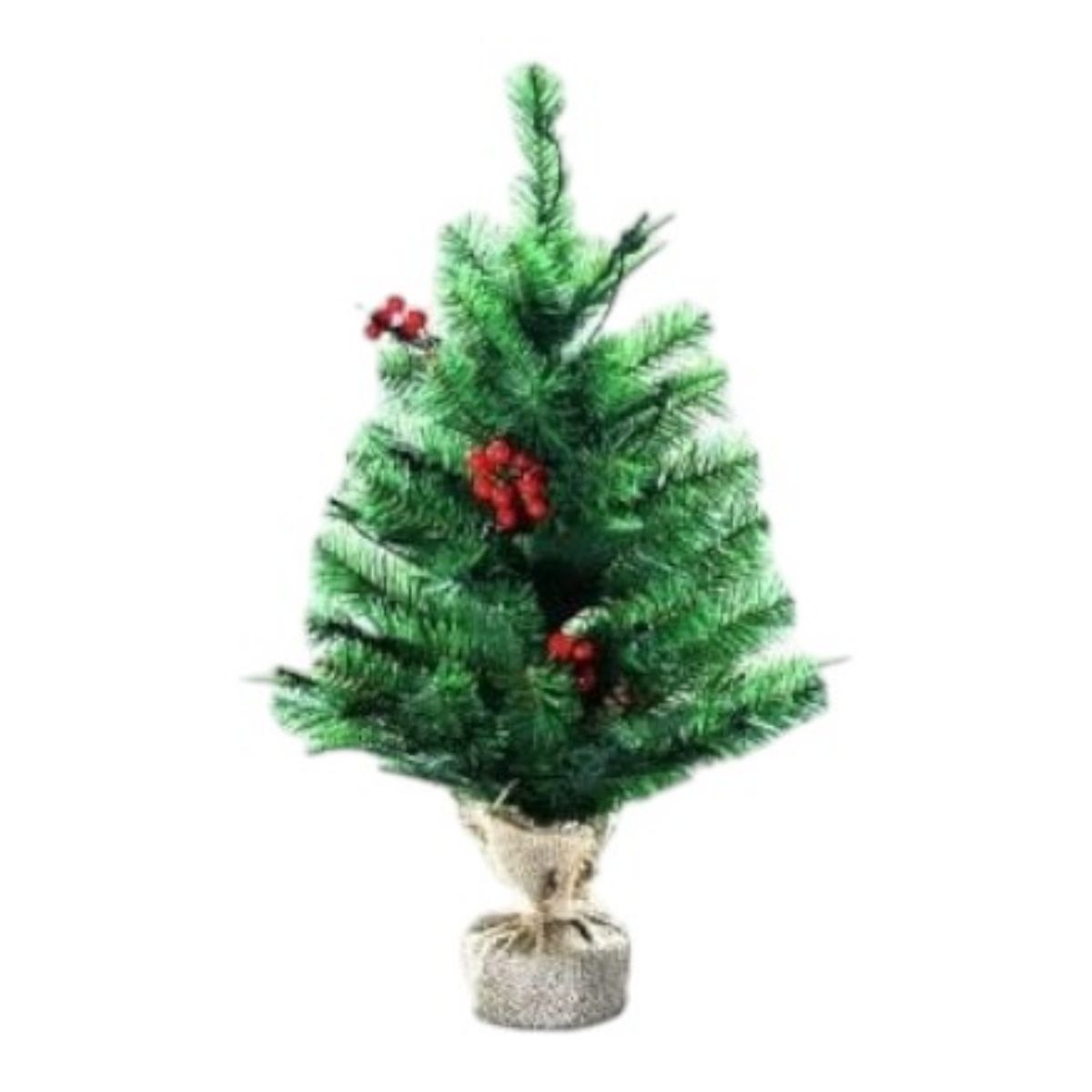 OEM - ARBOL DE NAVIDAD DECORADO MESA NAVIDEÑO 60 CM