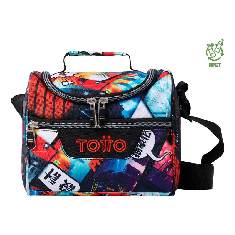 TOTTO - Totto Lonchera Térmica Escolar Niño Rpet Impermeable Eco002