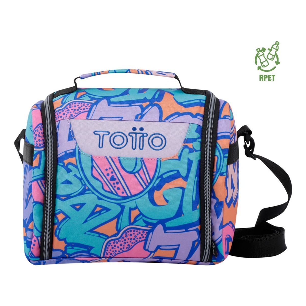 TOTTO - Totto Lonchera Térmica Escolar Niña Rpet Impermeable Eco007