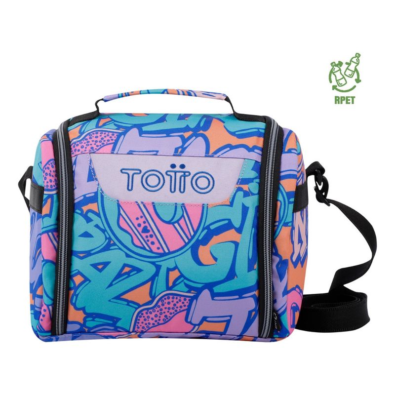 TOTTO - Totto Lonchera Térmica Escolar Niña Rpet Impermeable Eco007