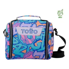 TOTTO - Lonchera Térmica Escolar Niña Rpet Impermeable Eco007