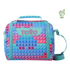 TOTTO - Lonchera Térmica Escolar Niña Rpet Impermeable Eco007