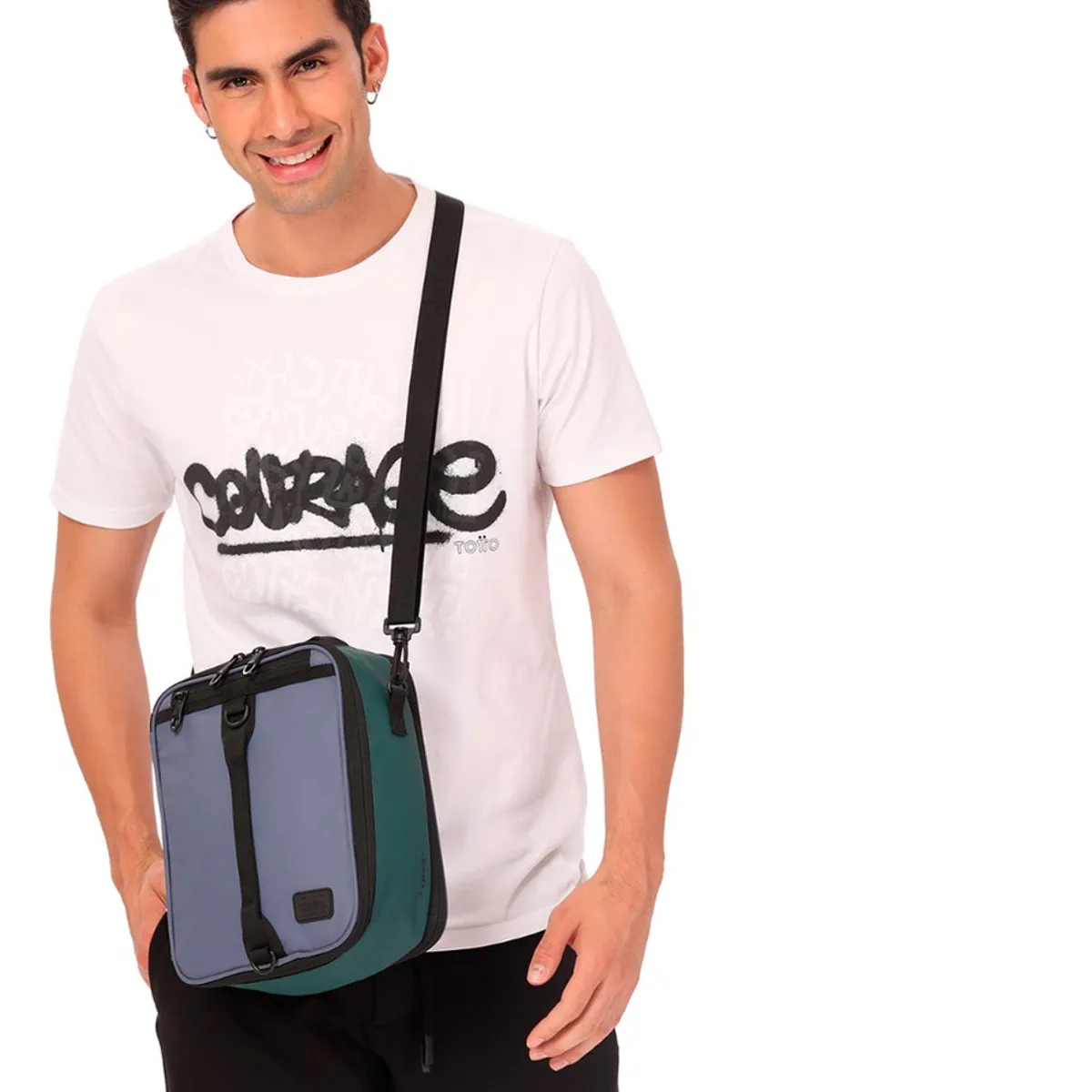 TOTTO - Totto Lonchera Térmica Impermeable Bolso 7l Hombre Ind054