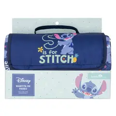 BAMBINO - Manta Picnic Azul Stitch Unisex