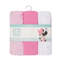 BAMBINO - Set 3 Tutitos Suavecitos Rosado Carita Minnie Niña