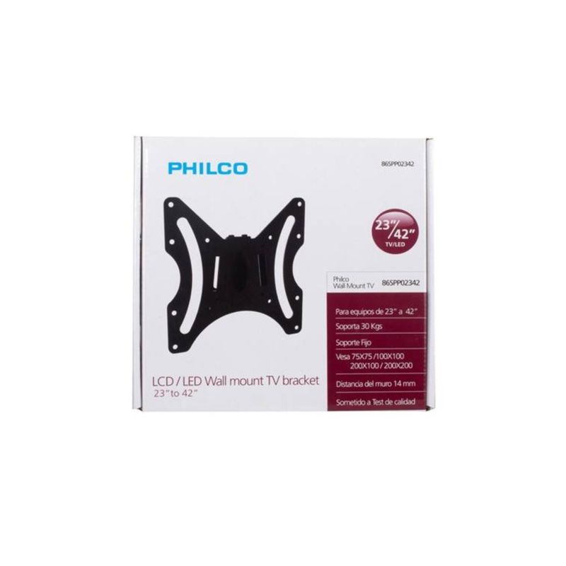 PHILCO - Soporte Televisor Philco 23 a 42 soporte hasta 40Kg PHILCO
