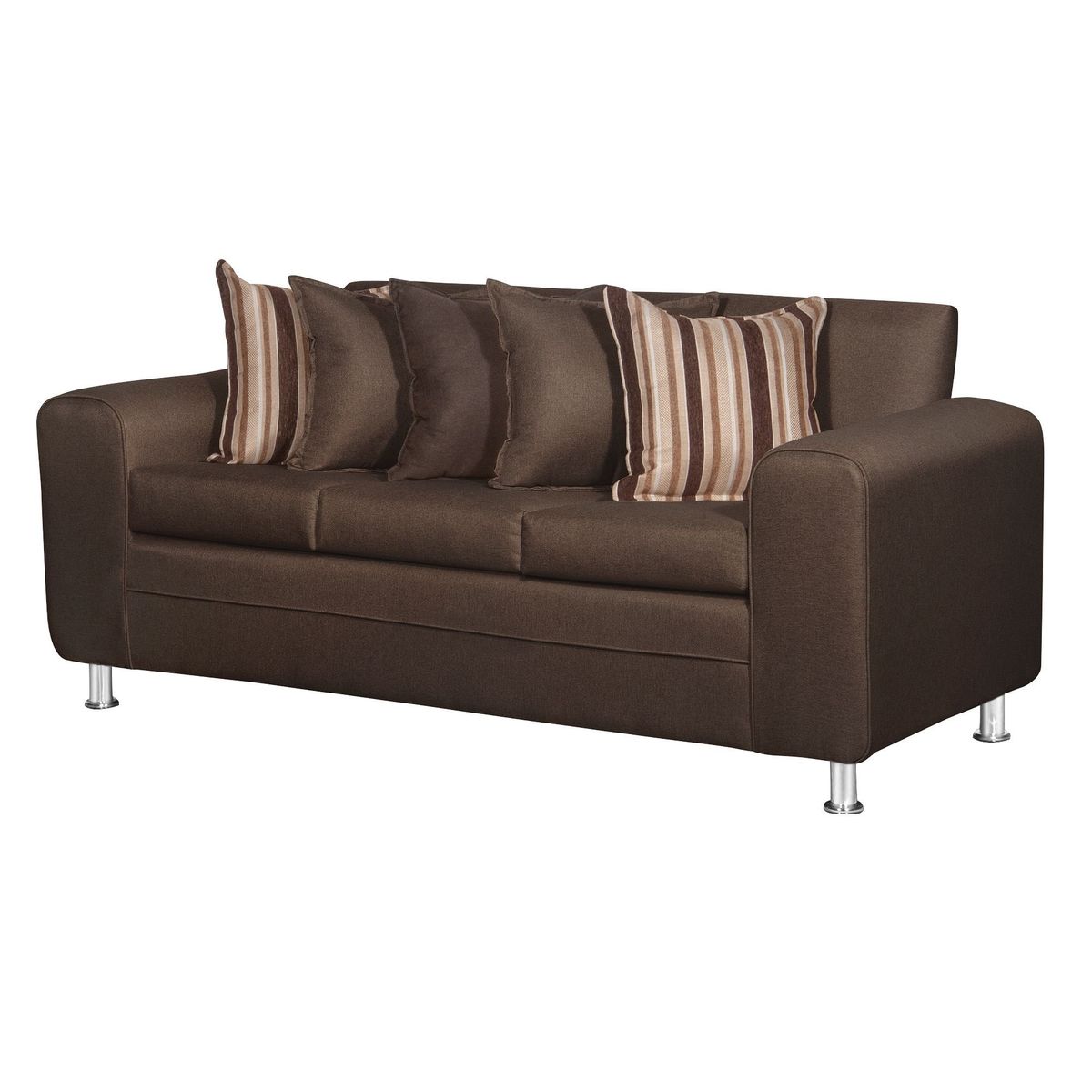 RUZAM MOBEL - SOFÁ LEGEND 3 CUERPOS CAFÉ