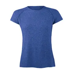 ANDESLAND OUTDOOR APPAREL - Polera Dry Fit Manga Corta Bangsi Pro Azulino Mujer