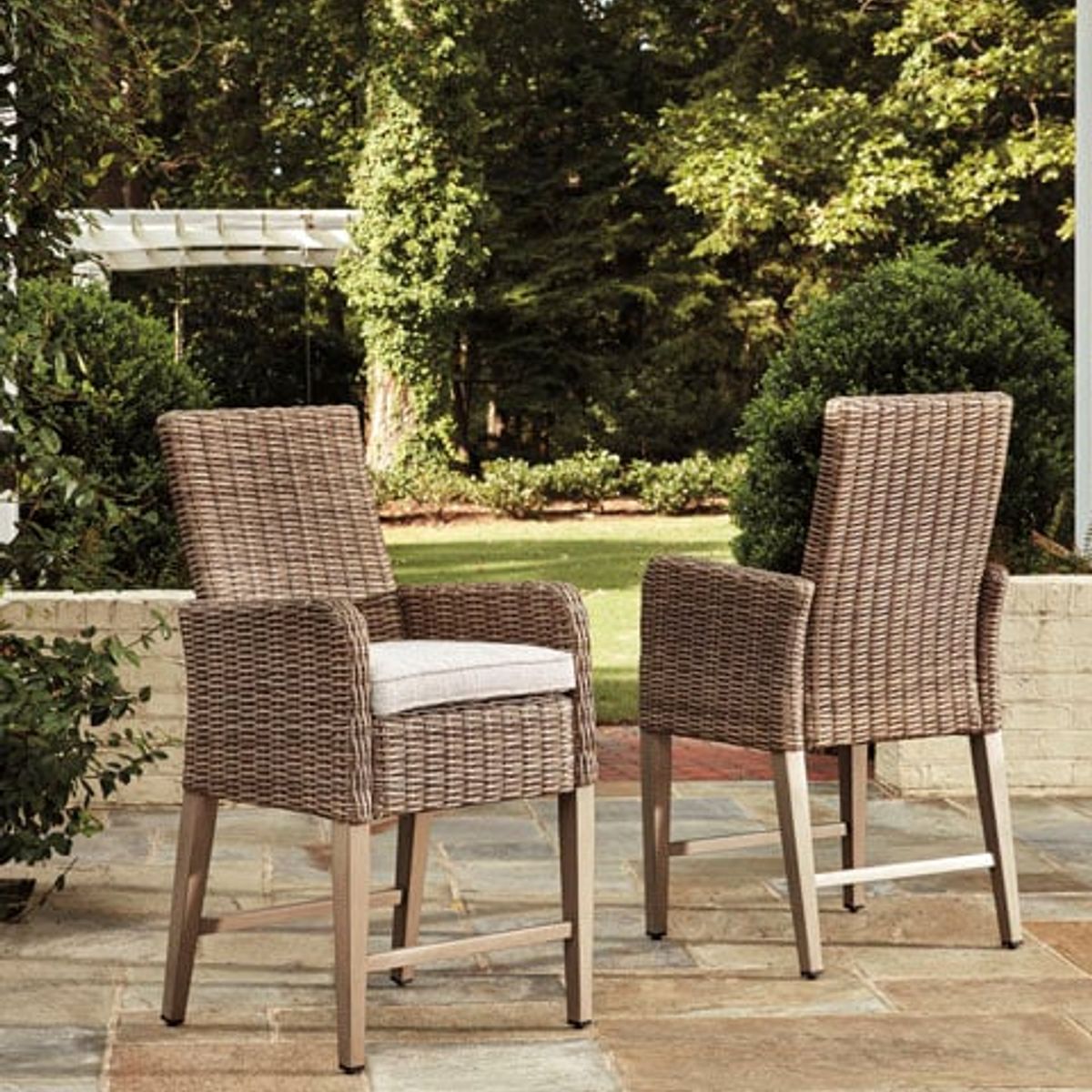 ASHLEY - Silla bar terraza Beachcroft (set 2 unidades)