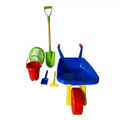 GENERICO - Carretilla Playera con Accesorios para Arena 25o2
